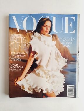 Vogue Magazine Spring, 2026 - Rosalía at Light Speed